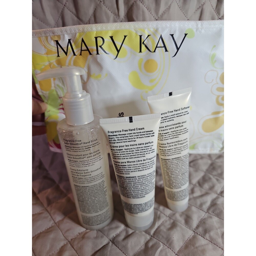 Mary Kay Satin Hands Fragrance-Free Pampering Set Limited Edition - Picture 5 of 5